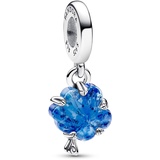 PANDORA Moments Unicef Blauer Murano-Glas Stammbaum Charm-Anhänger Moments Collection, kompatibel Moments Armbändern, 792614C01