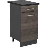 Vicco Vicco, Küchenunterschrank R-Line, 40 cm, AP Anthrazit