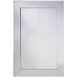 Casa Padrino Luxus Spiegel 80 x H. 120 cm - Rechteckiger Wandspiegel - Garderoben Spiegel - Schlafzimmer Spiegel - Luxus Möbel
