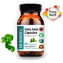 DR WAKDE'S® Natural Health Care, London Gotu kola Kapseln 60 Vegi Caps