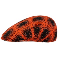 Kangol Flat Cap (1-St) Schirmmütze mit Schirm orange S (54-55 cm)