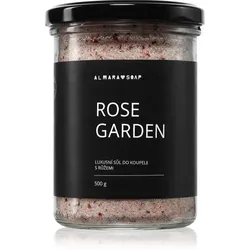 Almara Soap Bath entspannendes Badesalz mit Duft Rose Garden 450 g