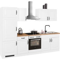 wiho Küchen Küchenzeile »Erla«, ohne E-Geräte, Breite 270 cm, weiß