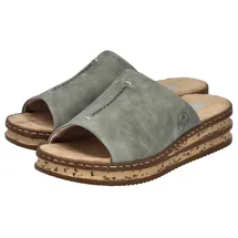 Rieker Pantolette grün in Gr. 36 - Grün - 36