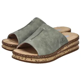 Rieker Pantolette grün in Gr. 36 - Grün - 36