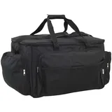 vidaXL Angeltasche Wasserdicht Schwarz Oxford-Gewebe