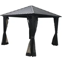FRG Pavillon NOVARA 3 x 3 m Dunkelgrau