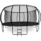 HyperMotion Gartentrampolin 487 cm Schwarz