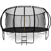 HyperMotion Gartentrampolin 487 cm Schwarz
