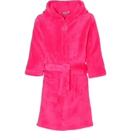 Playshoes Unisex Kinder Fleece-Bademantel Morgenmantel, pink, 146/152
