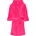 Unisex Kinder Fleece-Bademantel Morgenmantel pink 146/152