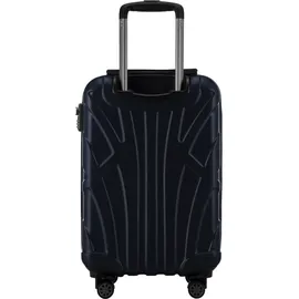 suitline Handgepäck Koffer 4-Rollen Cabin 55 cm / 34 l dunkelblau