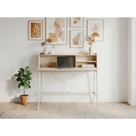 MID.YOU Winkelschreibtisch KANDY Beige