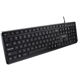 V7 Pro - Tastatur - USB - QWERTY - USA - Schwarz