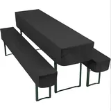 nyvi Tischhusse NYVIGala Schwarz 50 x 220 cm