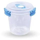 Bestlivings Frischhaltebox Mit Deckel Fresh System 0,64 Liter Joghurt Dose Blau