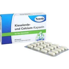 Twardy Kieselerde und Calcium Kapseln 60 St.