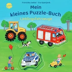 ARENA 3-401-71851-7 Jaekel, Mein kleines Puzzle-Buch. Lieblingsfahrzeuge