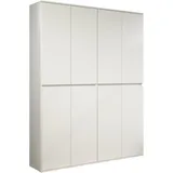Home Affaire Novara Garderobenschrank 148x34x191 weiß