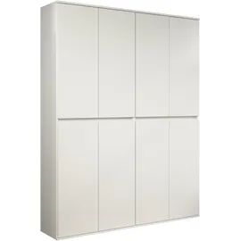 Home Affaire Novara Garderobenschrank 148x34x191 weiß