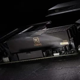 Team Group T-Create Expert DDR5 6400MHz 32GB 2x16GB CL32 Dual AMD EXPO e Intel XMP Blanco - Schwarz