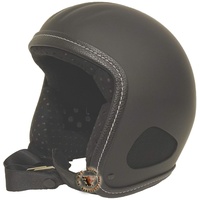 Classic Titan Beretto Retro2-Kulthelm von Skorpion, Ski, Harley Police Chopper Quad, Jethelm in schwarz (3XL-62/63cm)