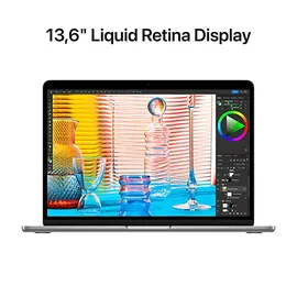 Apple MacBook Air M2 2024 13,6" 16 GB RAM 512 GB SSD 10-Core GPU Space Grau