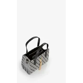 Valentino Divina Summer Henkeltasche Baumwolle/Synthetik Black/White