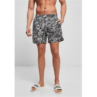 URBAN CLASSICS Pattern Swim Shorts (TB2679-02968-0037) tattoo aop