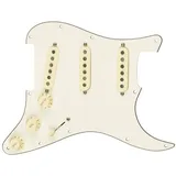 Fender Prewired Pickguard Strat Custom 69 white