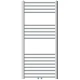 luxebath Badheizkörper 600x1200mm Chrom Heizkörper Gerade mit Mittelanschluss