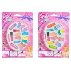 SIMBA 105561394 Steffi LOVE Girls Schminkset, 2-fach sortiert