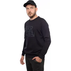 Herren Sweatshirt Milo SCHWARZ XL