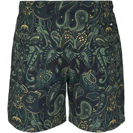 URBAN CLASSICS Paisley Badeshorts Paisley S