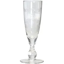 GREENGATE Sektglas mit Muster geschliffen Ø Gr.: onesize