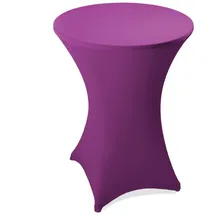 Estexo Stehtischhusse Stretch Lila Ø 60 cm
