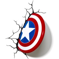 3DLightFX 3DL49463 LAMPE MARVEL CAPTAIN AMERICA SHIELD 3D