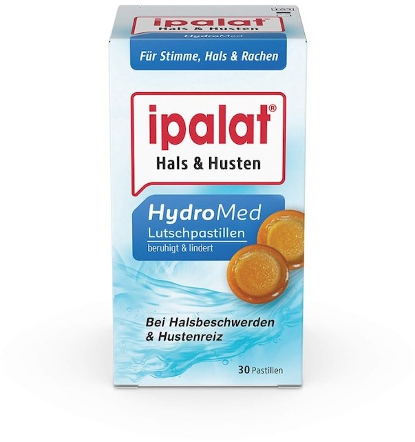Dr. Pfleger Arzneimittel IPALAT Hydro Med Lutschpastillen Bonbons
