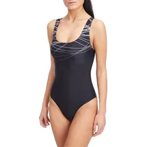 Mc Kinley Badeanzug Damen Schwarz/Weiß 44 Cup D