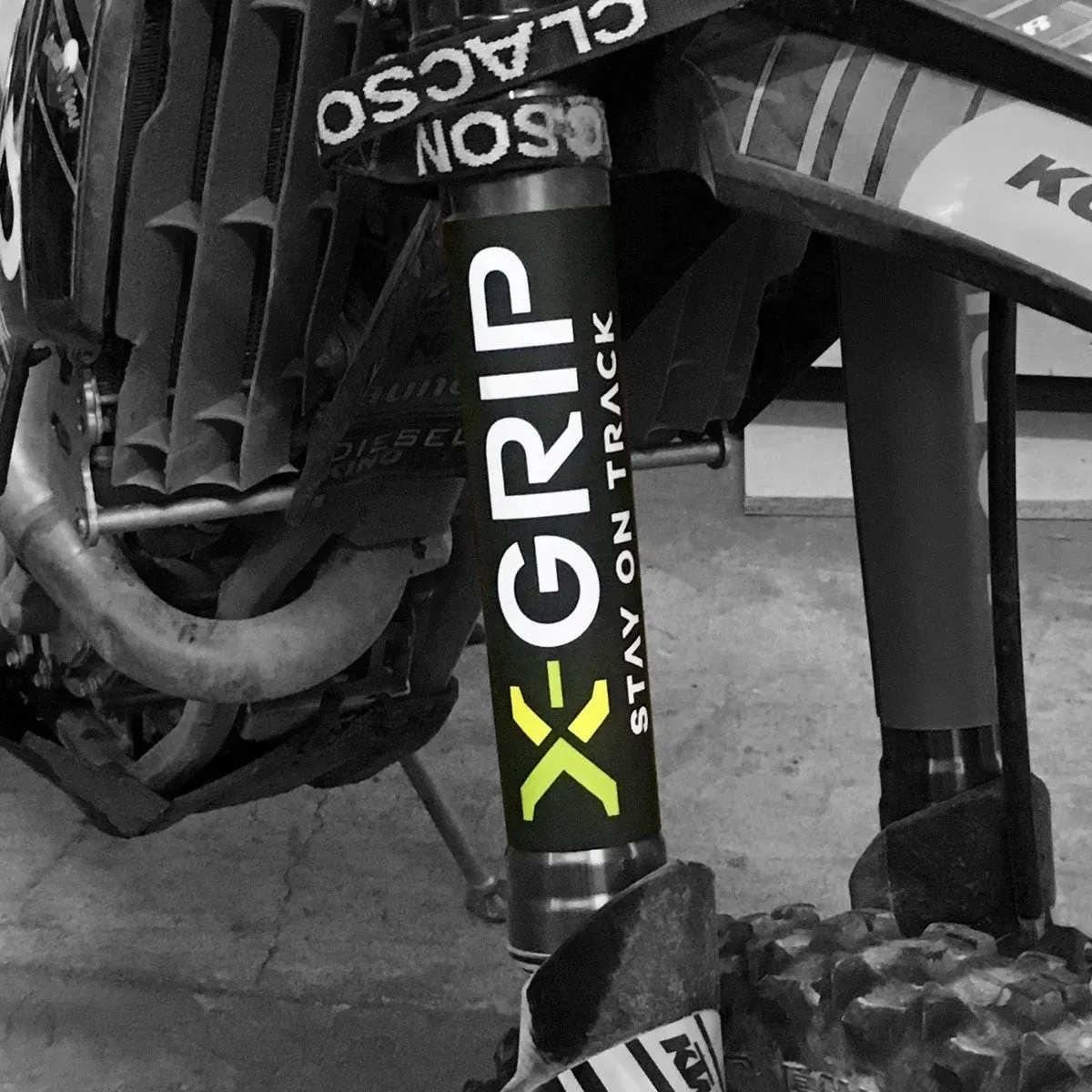 X-GRIP Gabel-Aufkleber-Set - 2 Stück