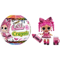 LOL Surprise Loves Crayola - Tots - Buntstiftpuppen mit Farben-Thema - 7 Überraschungen inklusive Einer Überraschungssammlerpuppe - Ideal für Mädchen ab 3 Jahren