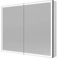 Home Deluxe LED-Spiegel EVE Schwarz, 80 x 60 cm