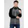 behype Sweatjacke "HENRAY", Herren, Gr. M, grau (dunkelgrau), 70% Baumwolle, 30% Polyester, mehrfarbig, normal, ohne Ausschnitt, Sweatjacken Sweatjacke, mit erhöhtem Kragen