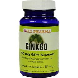 Ginkgo 100 mg GPH Kapseln 30 St