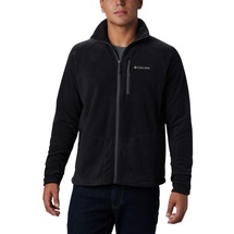 Columbia Fast Trek II Full Zip Fleece Fleecejacke Mit Durchgehendem Reißverschluss für Herren, Schwarz,