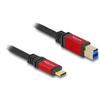 DeLock USB 5 Gbps Kabel Stecker zu Typ-B 1 m rot 80612