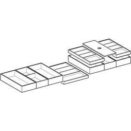 Geberit Schubladeneinsatz-Set 502353001 120 cm