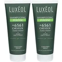 LUXÉOL Shampoing Pousse Shampooing 2x200 ml