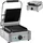 Royal Catering Kontaktgrill geriffelt 1800 W