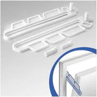 Adapter Universe Kellerfenster Kippschere Ersatzteil Set Weiß Kellerfenster passend für MEA 41 A 288